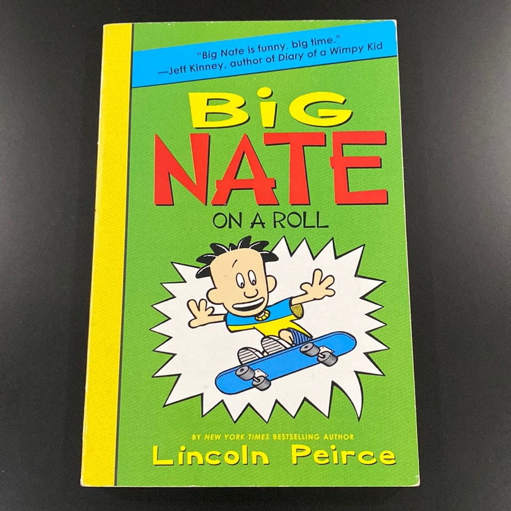 Big Nate #3: Big Nate On A Roll by Lincoln Peirce - Paperback Novel